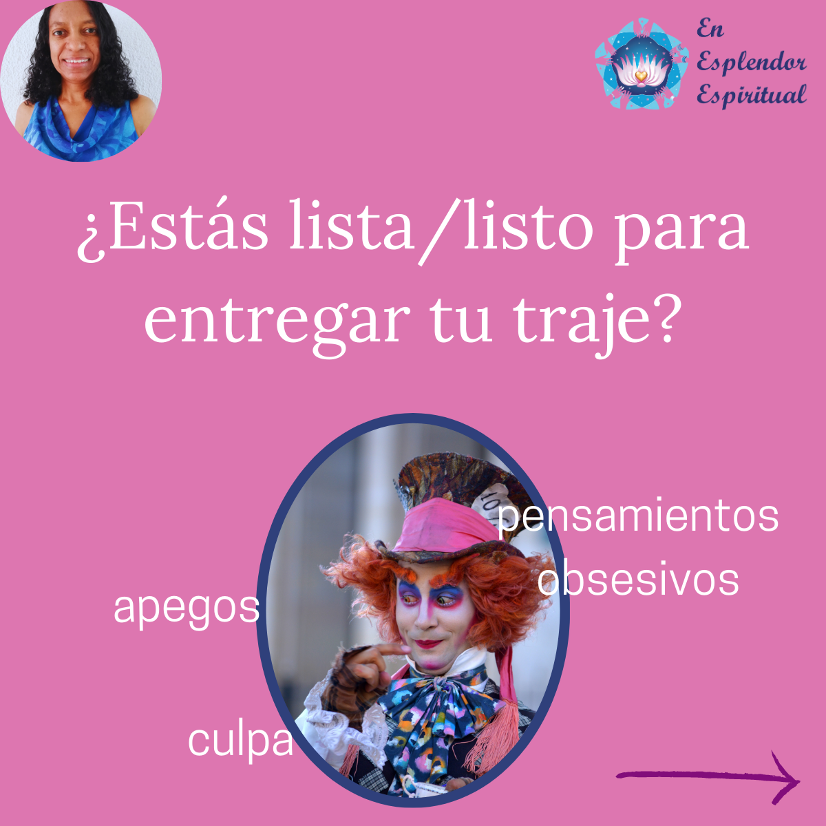 ¿Estás lista/listo para entregar tu traje?
