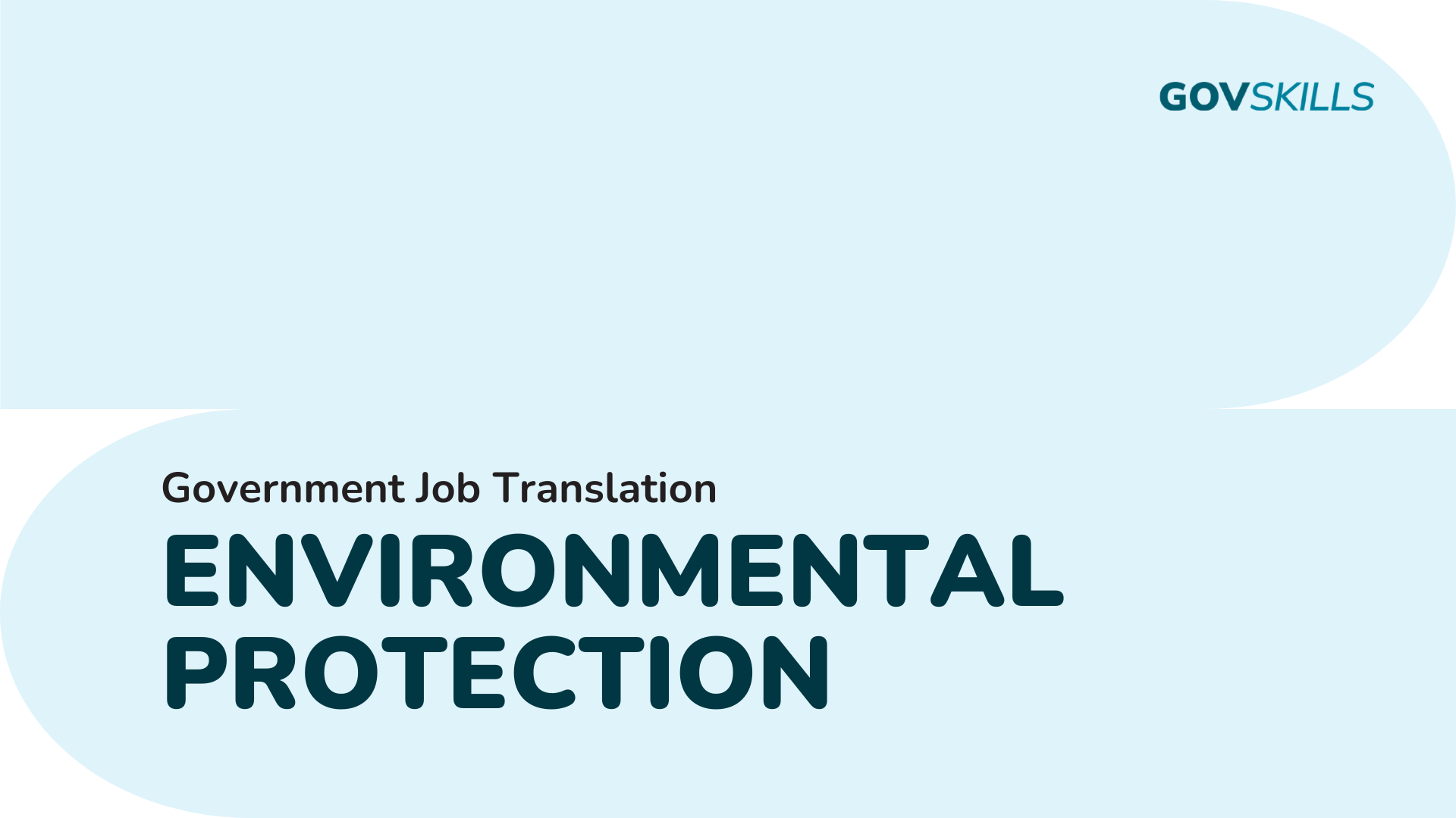 Job Translation: Environmental Protection
