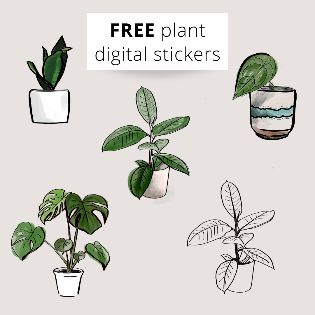 Plant Stickers - Free nature Stickers