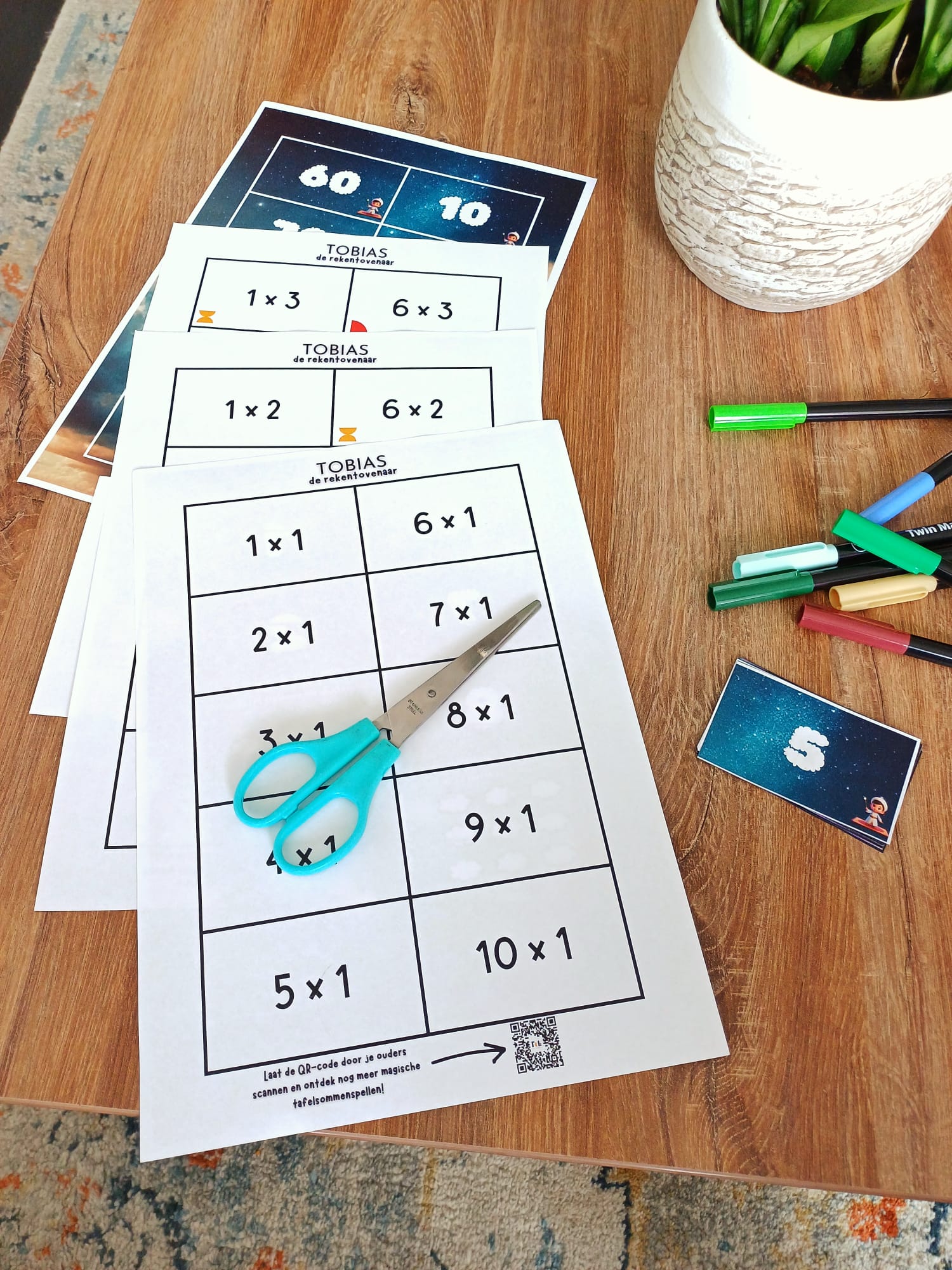 Kinderen uit groep 4 en groep 5 oefenen tafels met speelse flitskaarten โ tafels oefenen wordt leuk met spelletjes