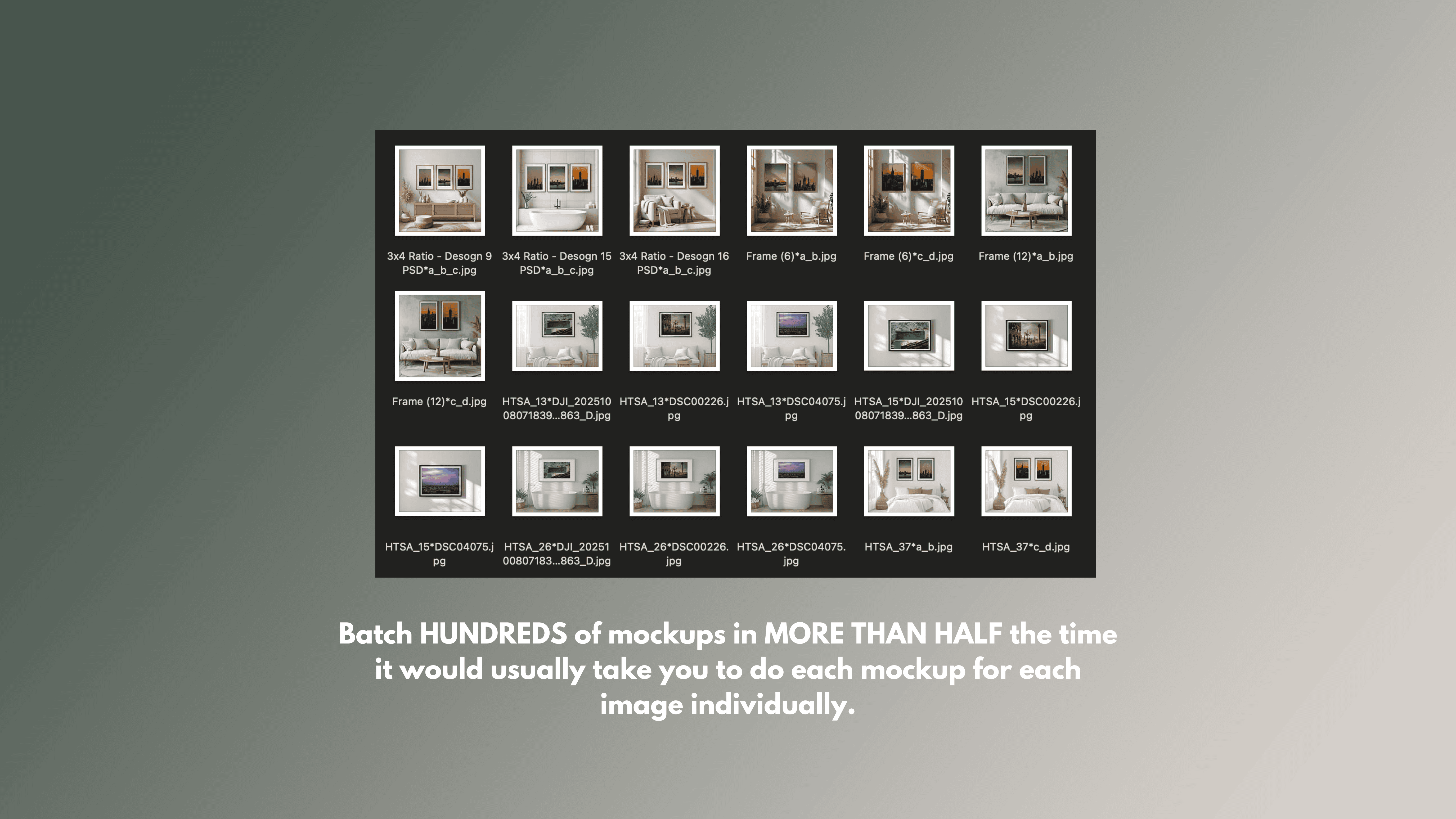 photoshop batch mockup script tool for etsy and e-commerce marketing