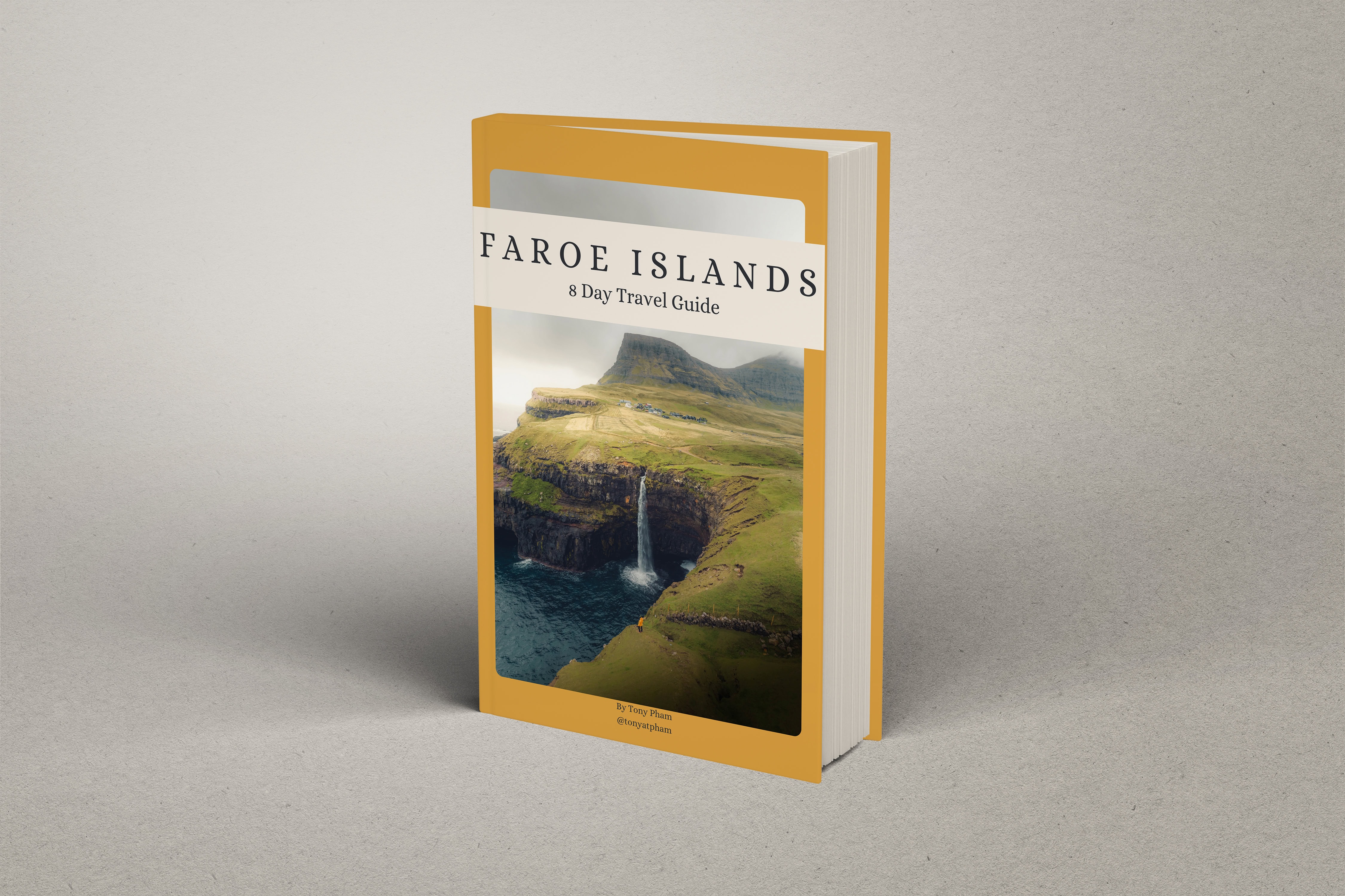 faroe islands road trip digital travel guide with pinned google maps and notion travel template