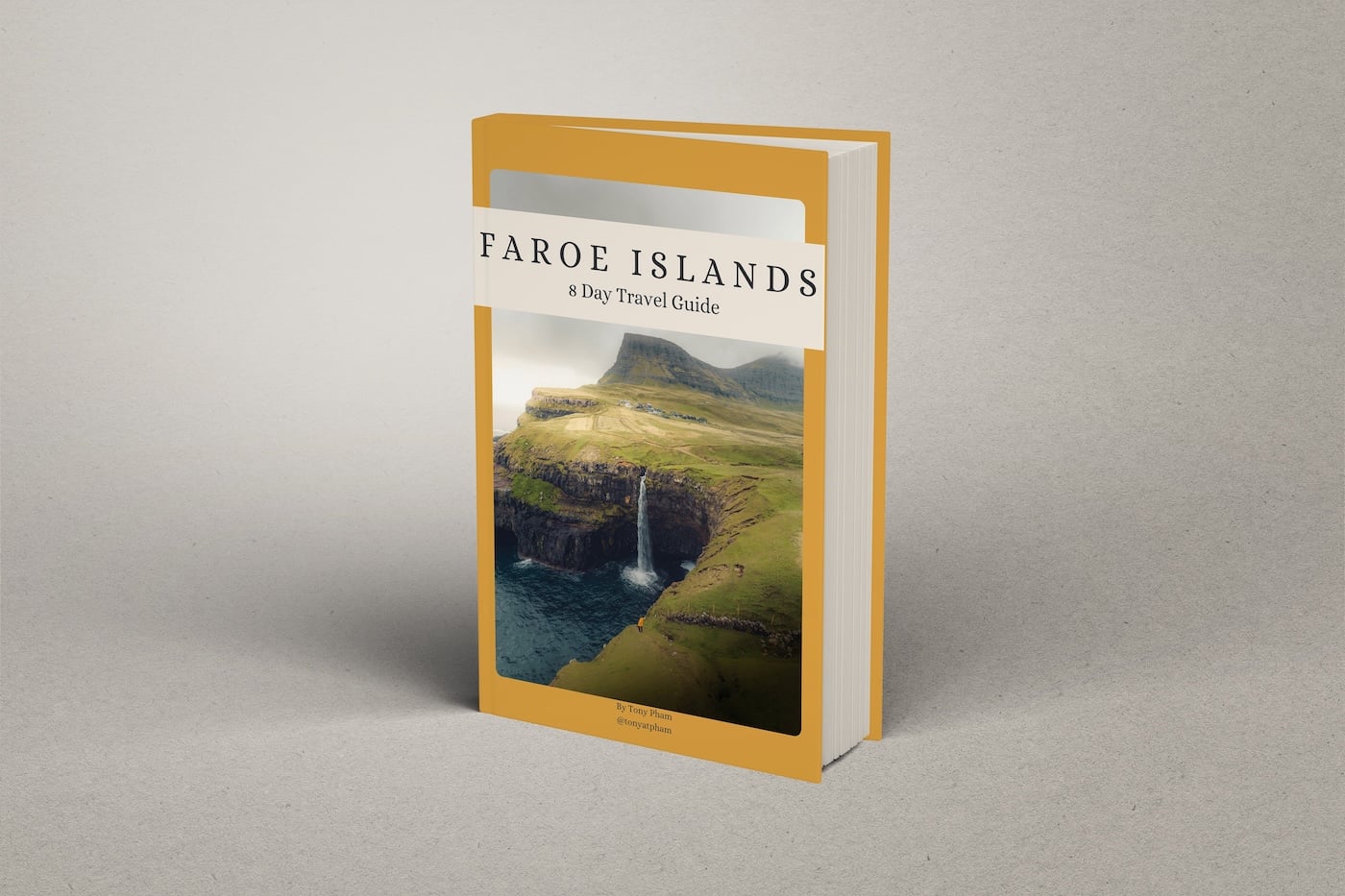 faroe islands road trip digital travel guide with pinned google maps and notion travel template
