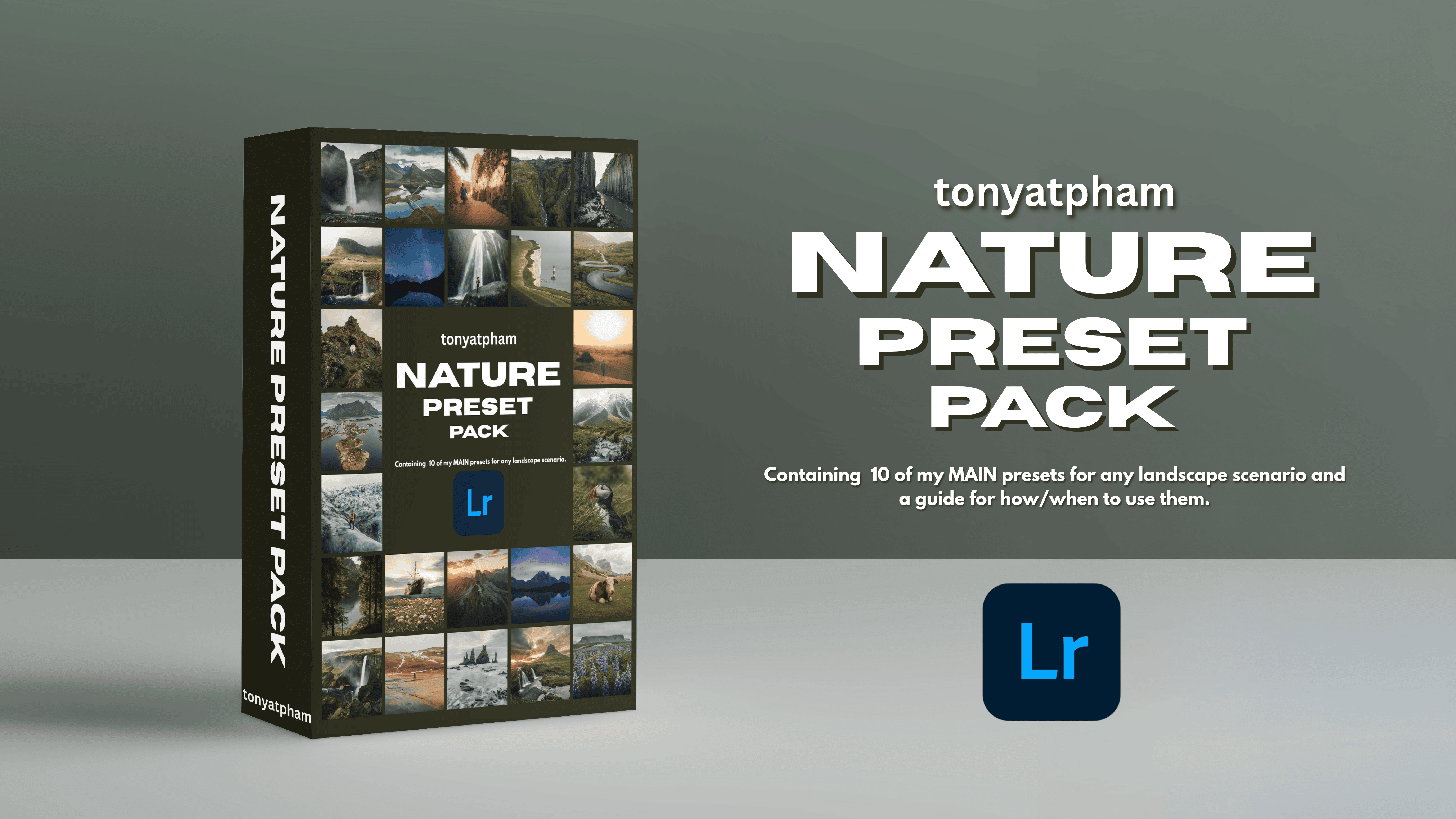 tonyatpham lightroom nature preset pack