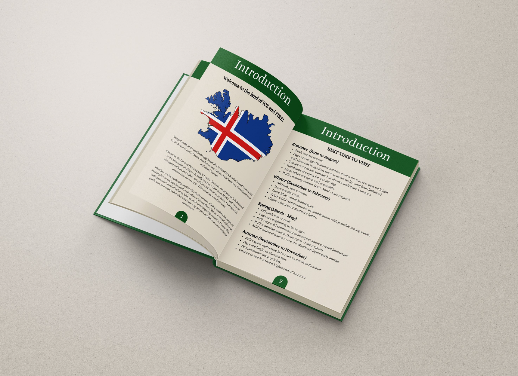 iceland road trip digital travel guide with pinned google maps and notion template
