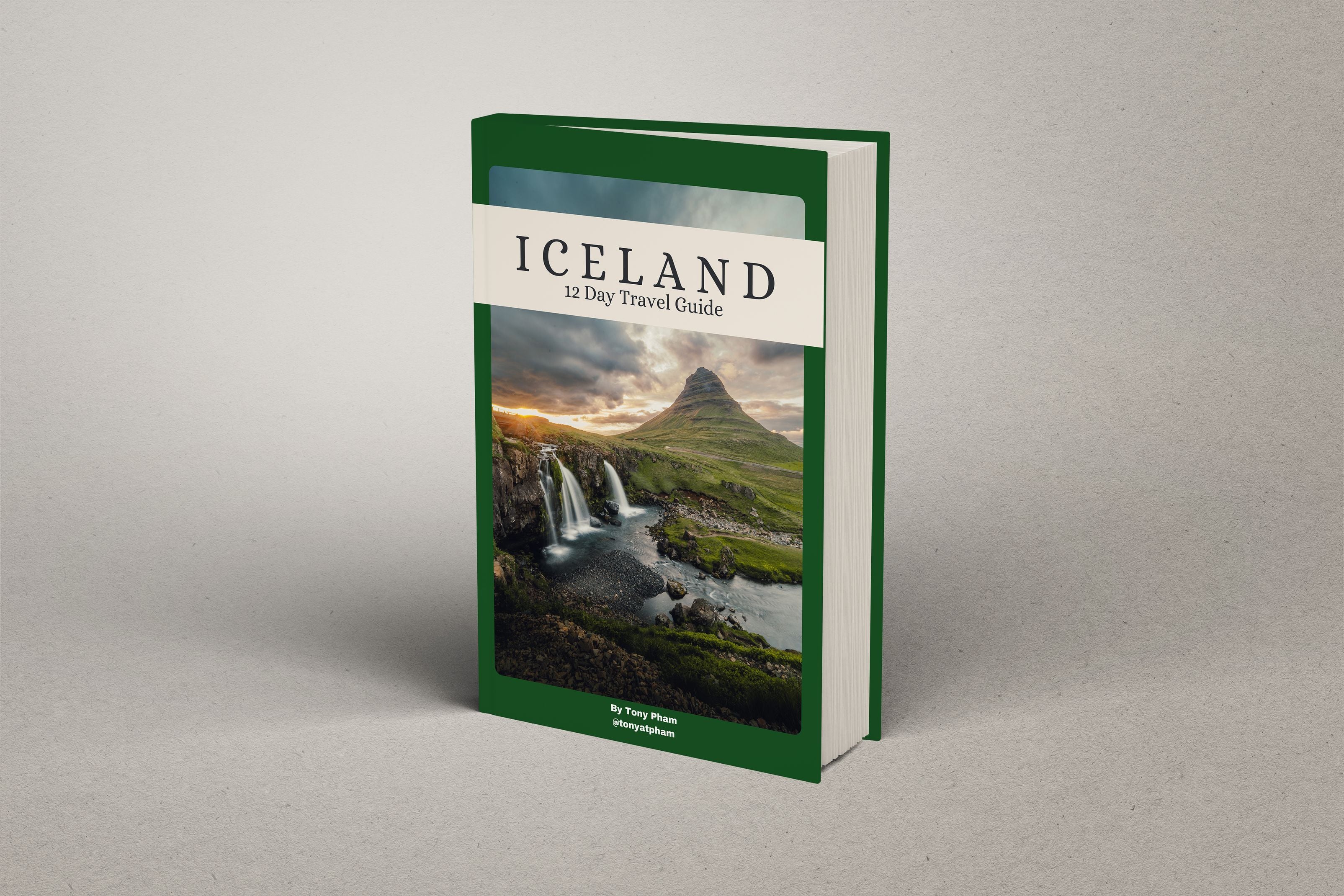 iceland road trip digital travel guide with pinned google maps and notion template