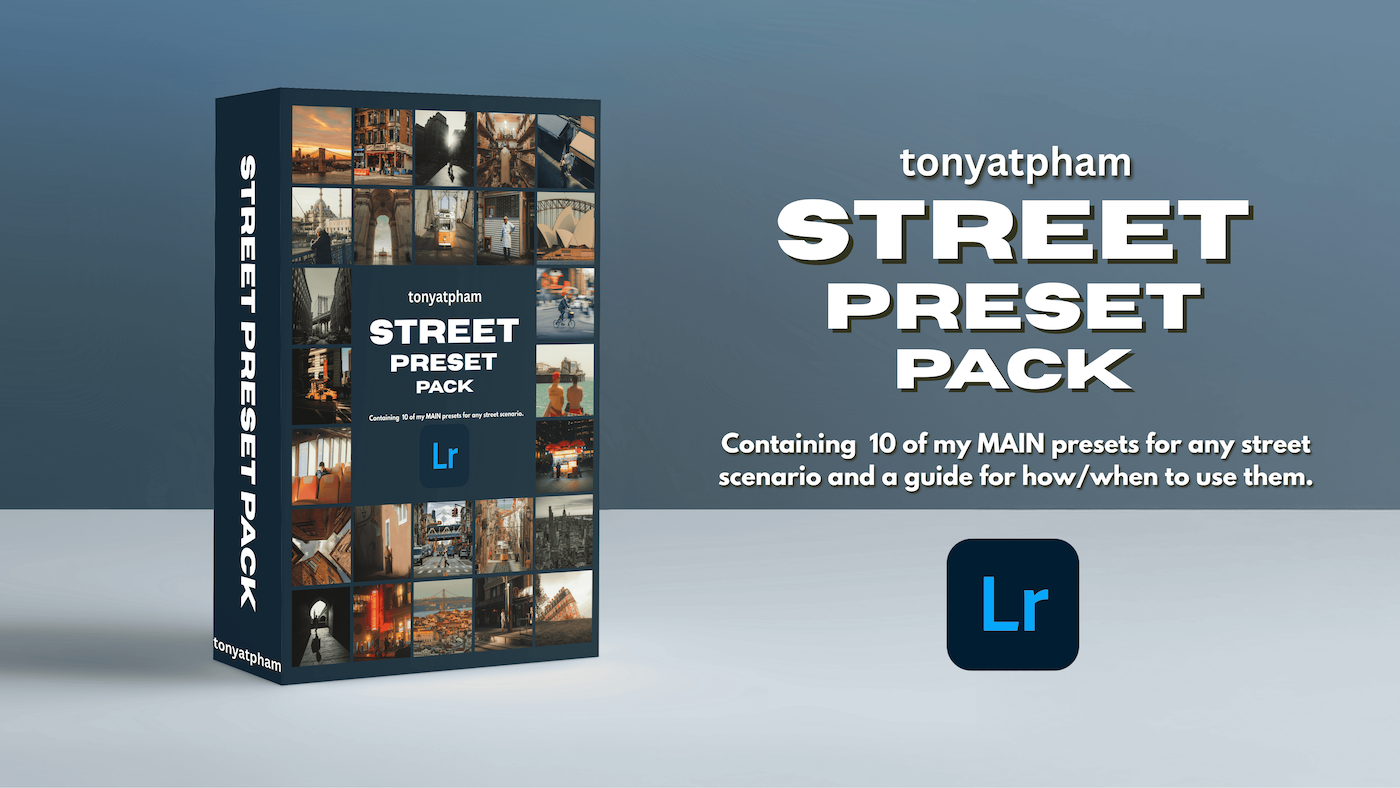 tonyatpham lightroom street preset pack