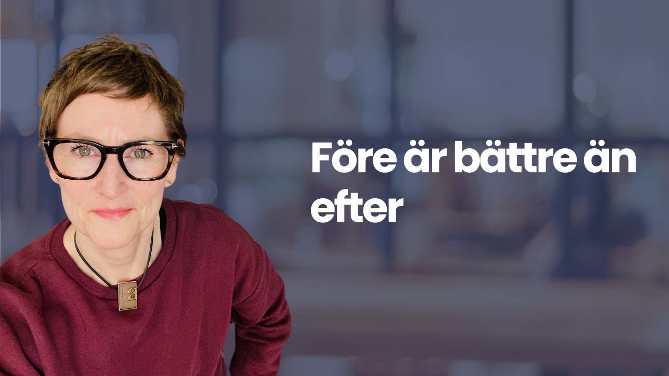 Var proaktiv – även med din energi