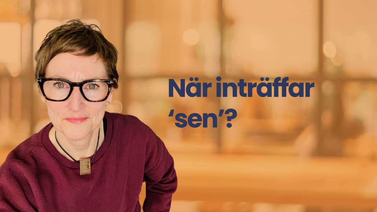 När det alltid är “mycket just nu”