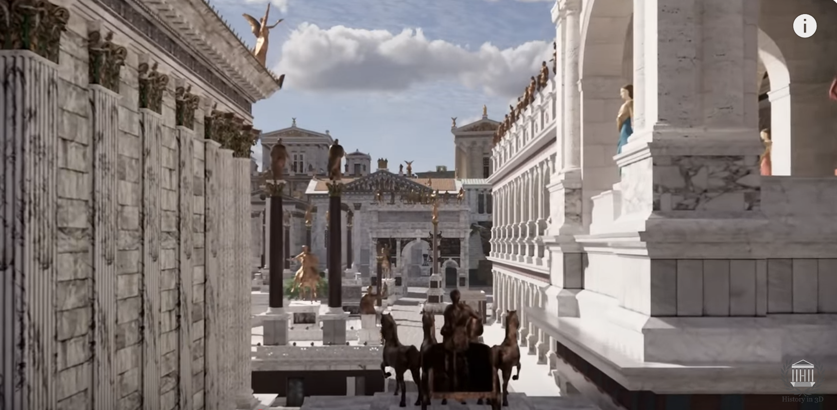 Rome in 3D - Travel Back in Time to See What Rome Really Looked Like
