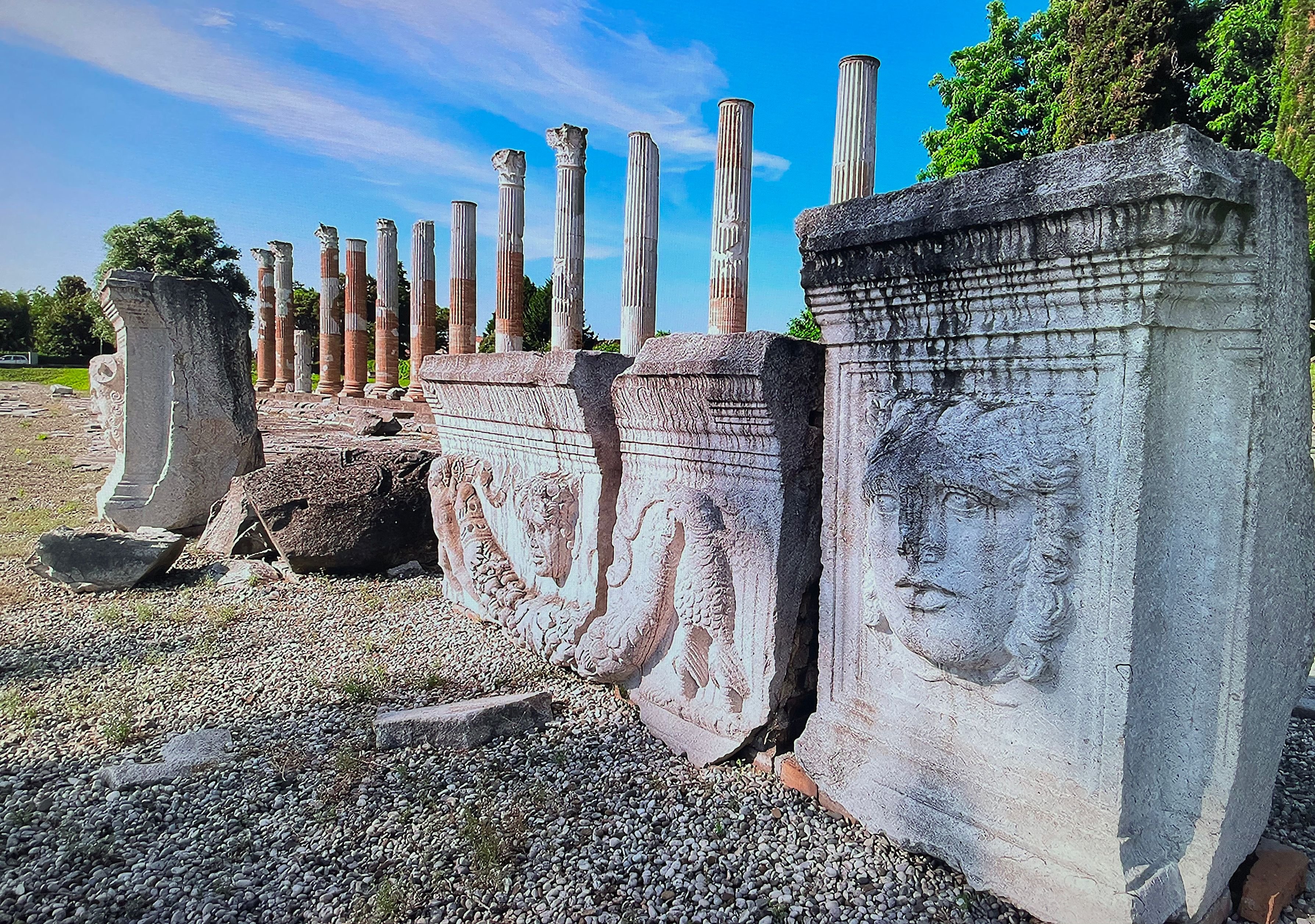 A Pictorial Visit to the Ruins of Aquileia