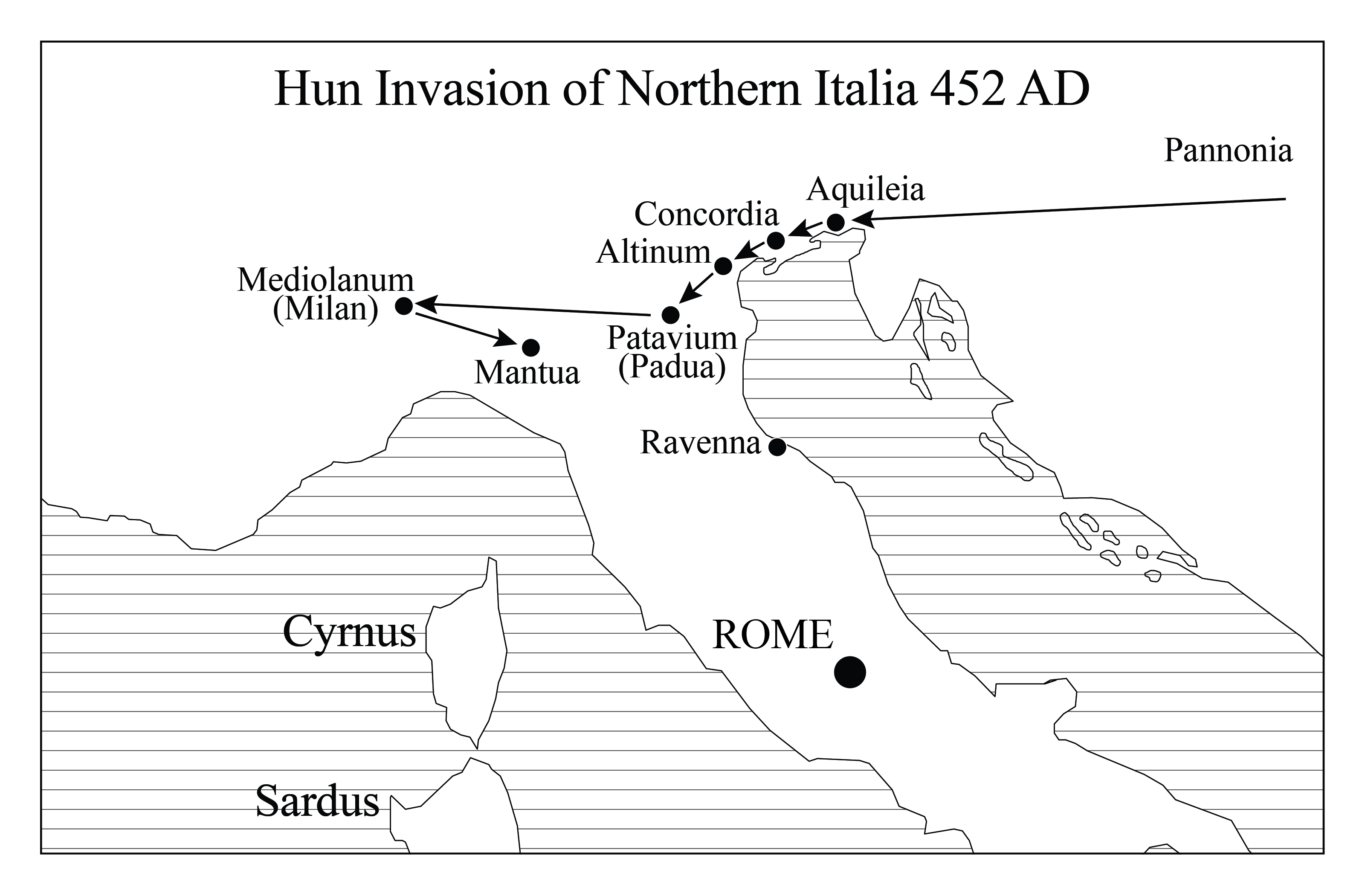 How I Created The Maps For My Novels About the Fall of Rome
