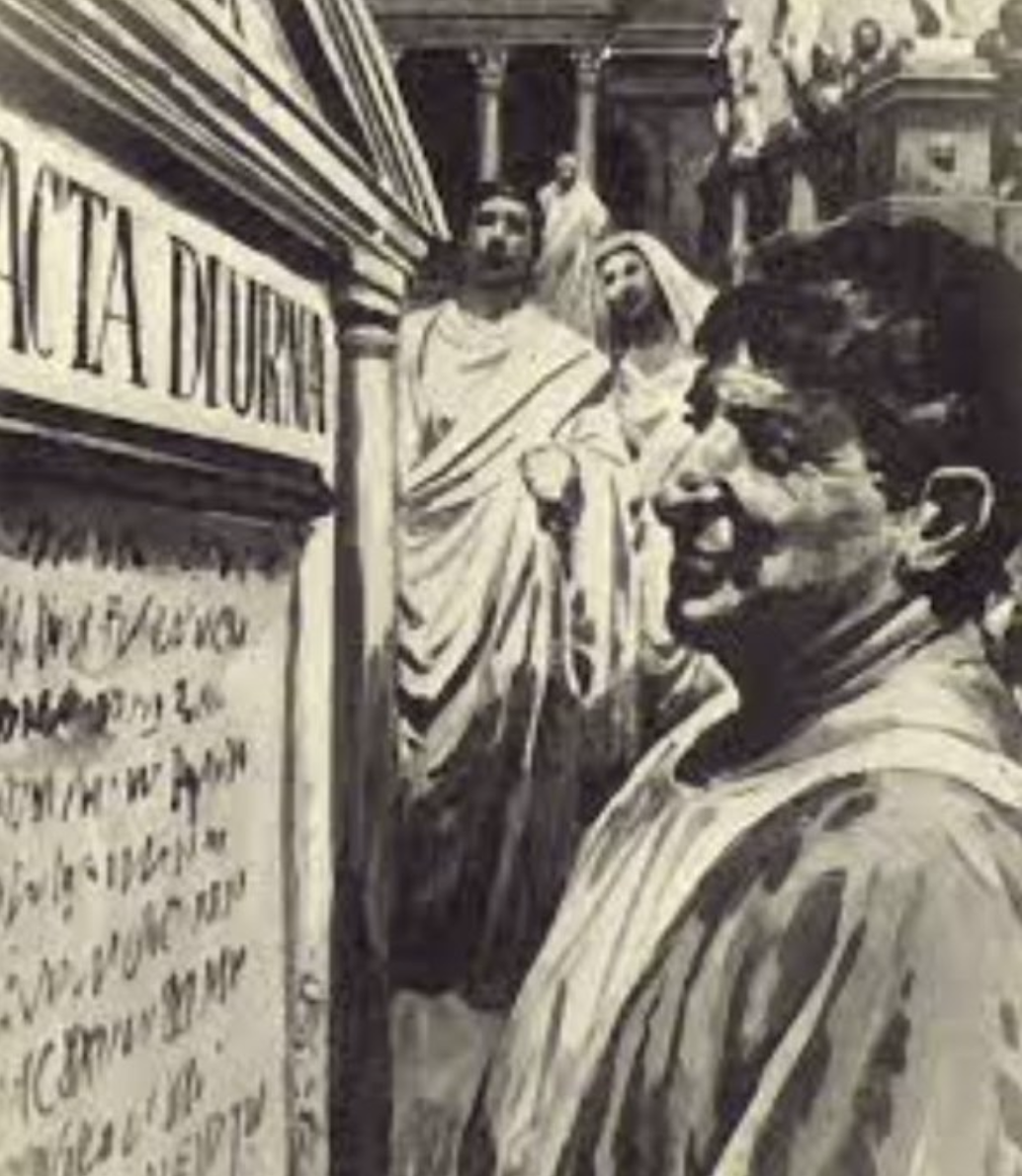 Roman. album with Acta Diurna