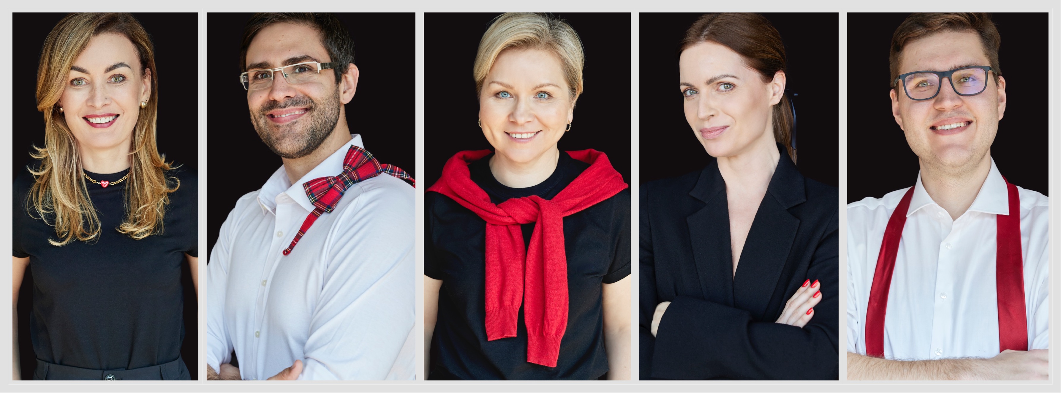 Iza, Kuba, Aneta, Joanna i Bartek  Zespół Legal Matchmaker!