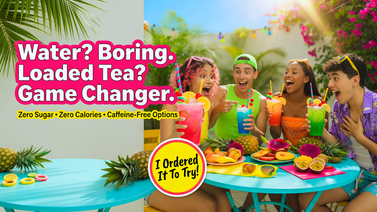 The Loaded Tea Shop Review: Sugar-Free Tea That Pops