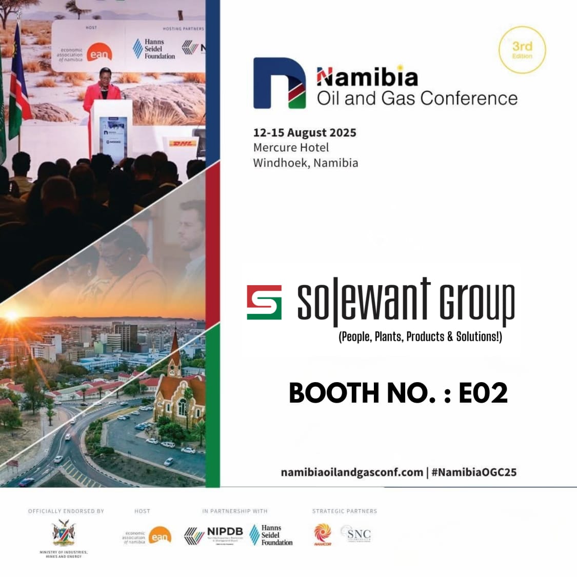 Namibia Oil and Gas Conference Flyer