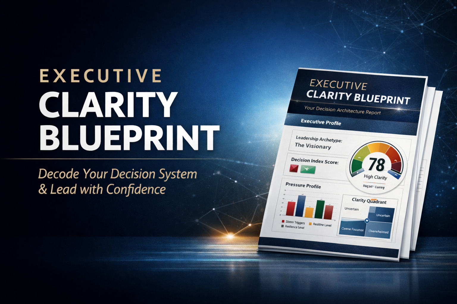 I don’t help you think more but decide.