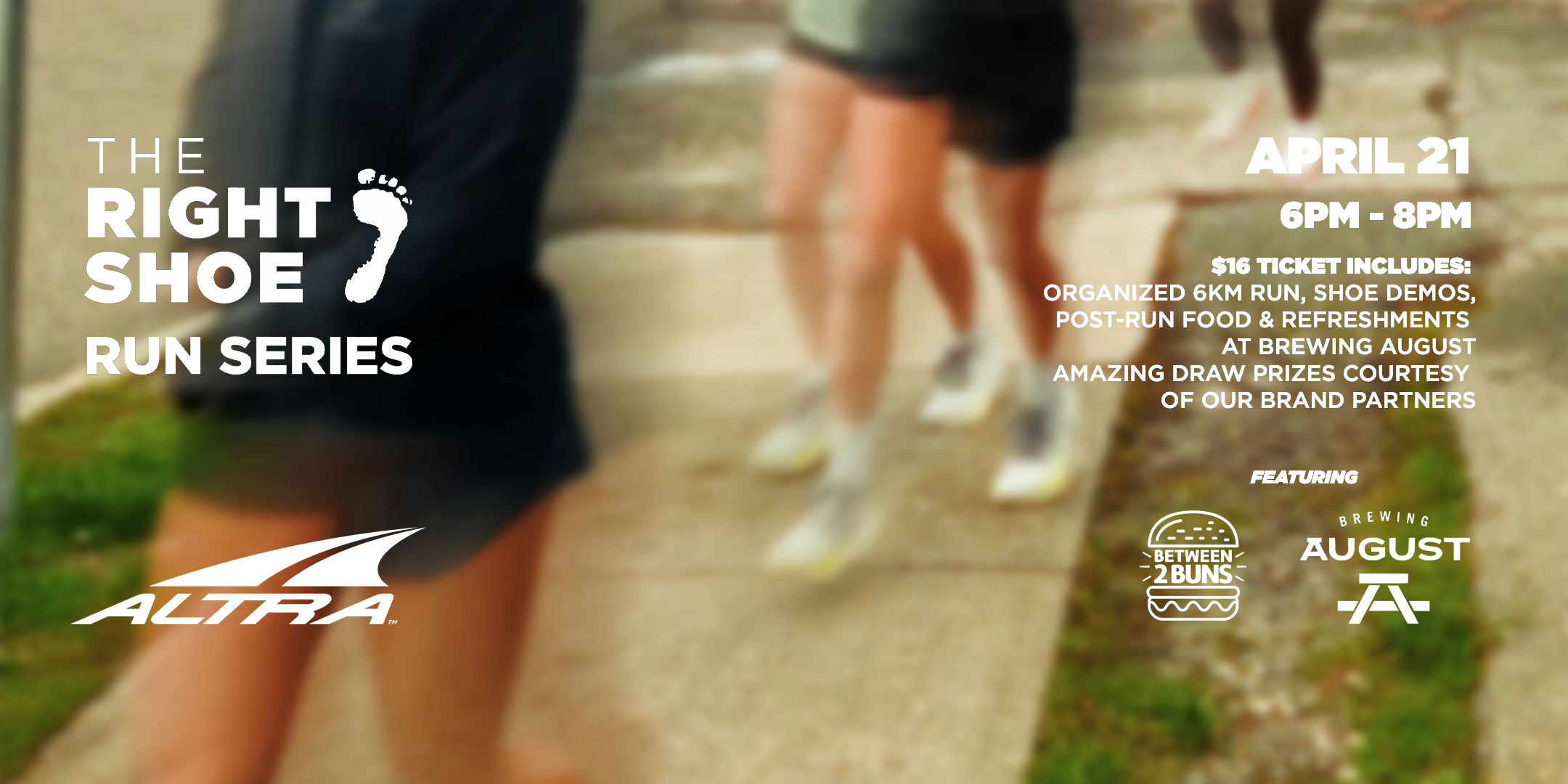 The Right Shoe Tuesday Night Run Series April 21 | presented by Altra