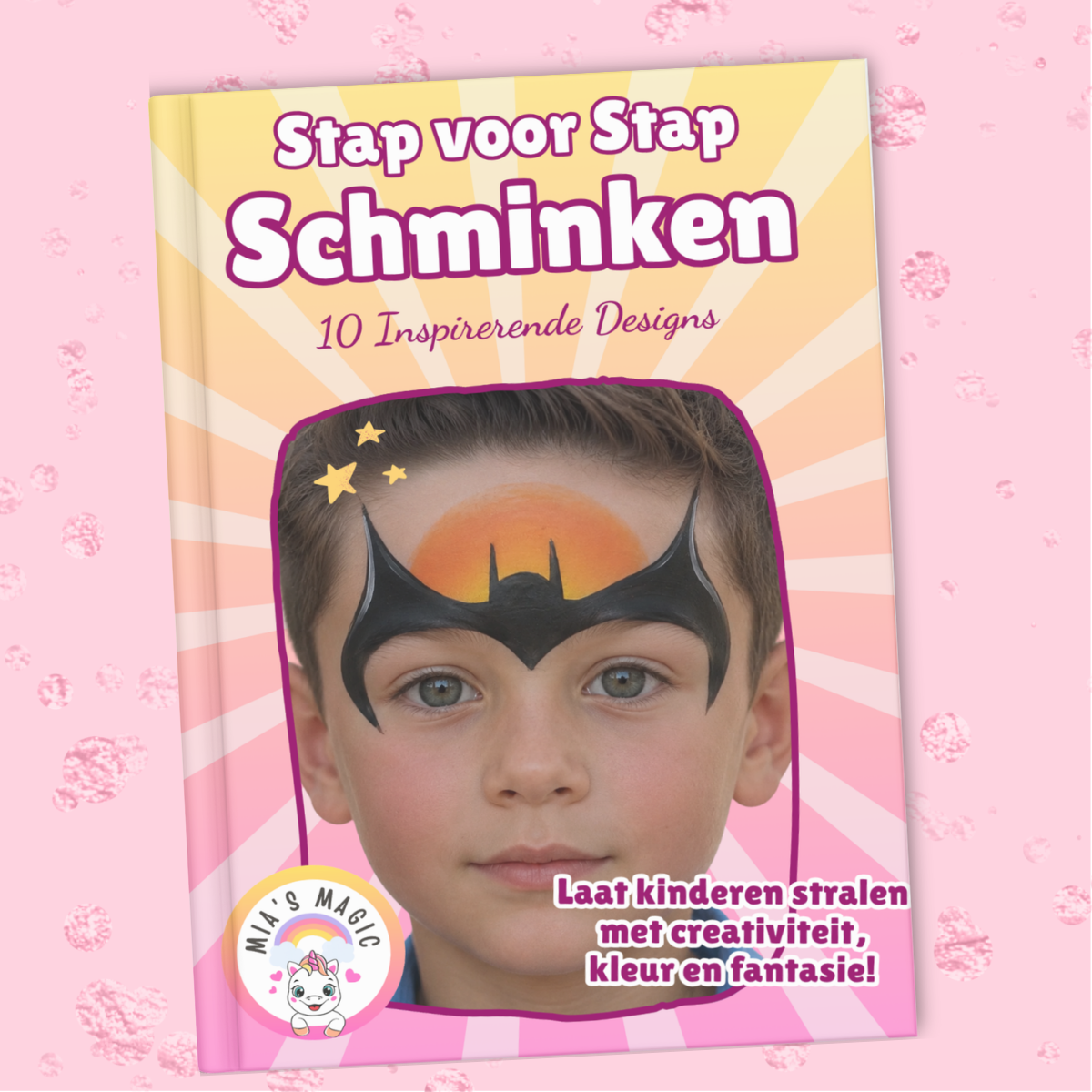 Dubbel-dip bloemen schmink op arm – gratis mini-cursus