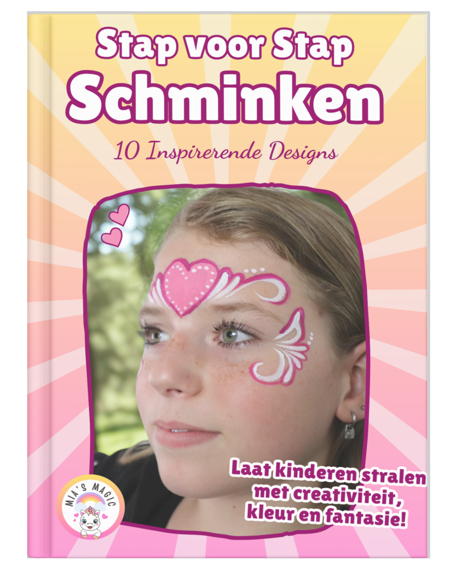 Dubbel-dip bloemen schmink op arm – gratis mini-cursus