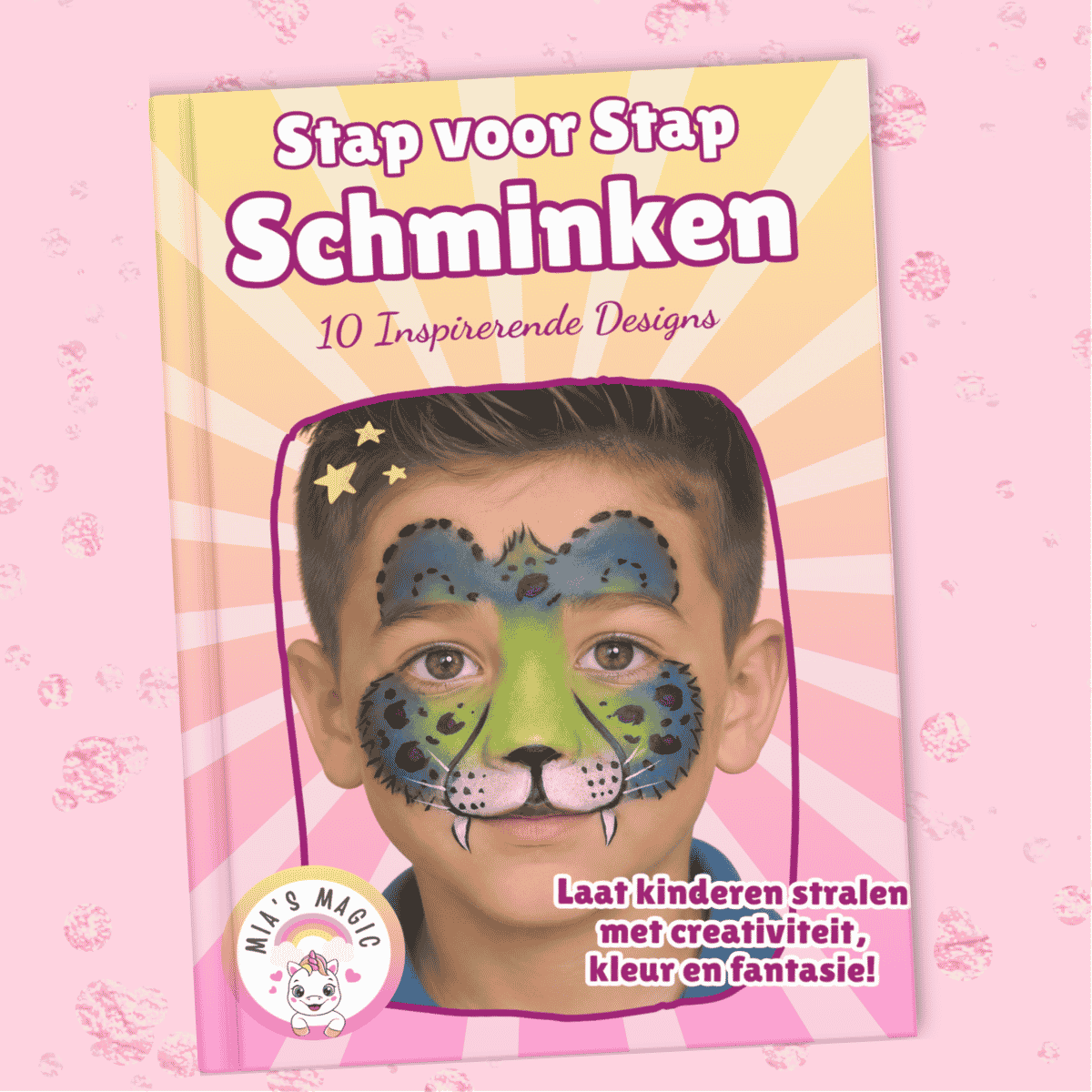 Dubbel-dip bloemen schmink op arm – gratis mini-cursus