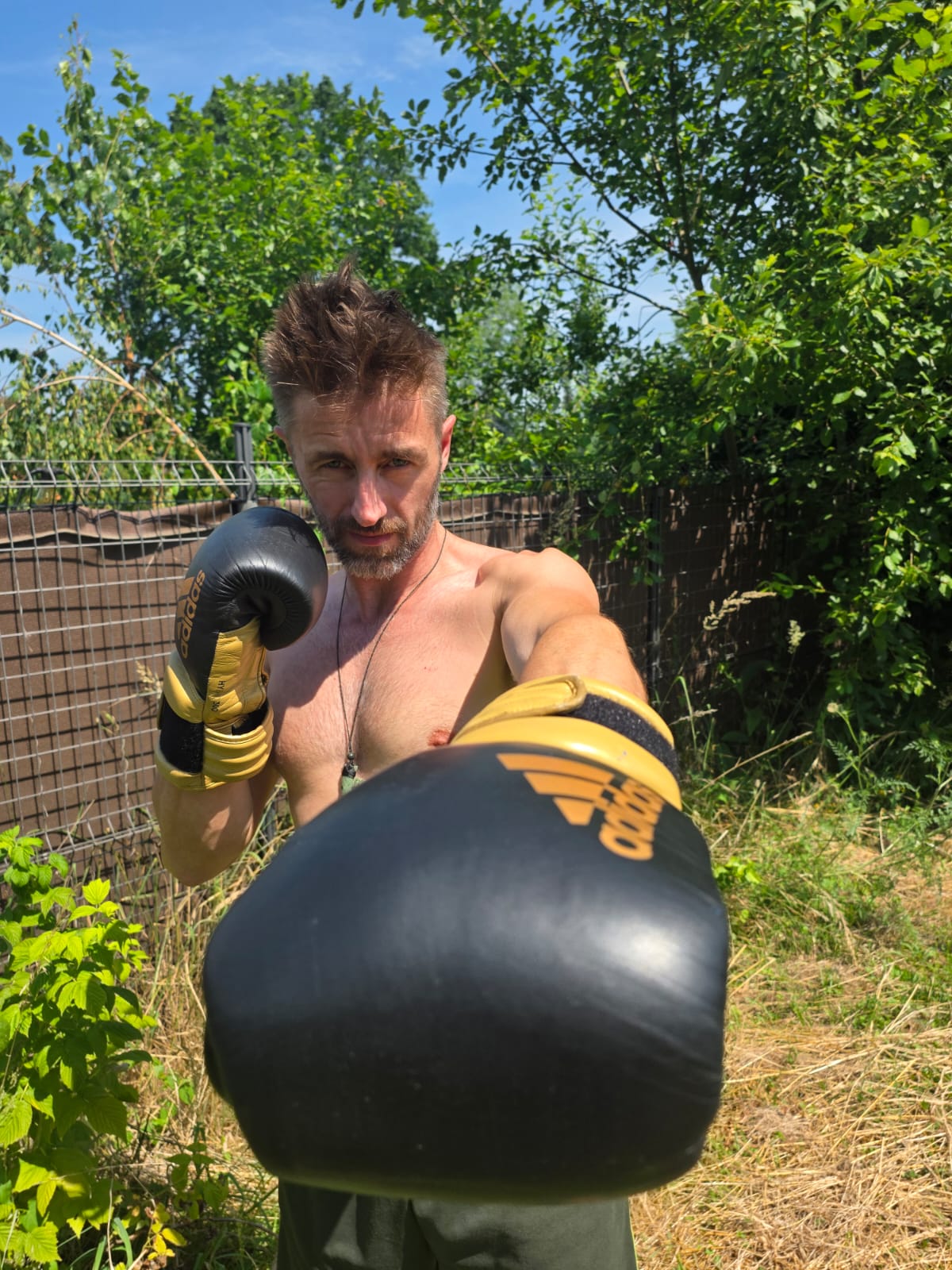 Werken op de pads tijdens InnerFight