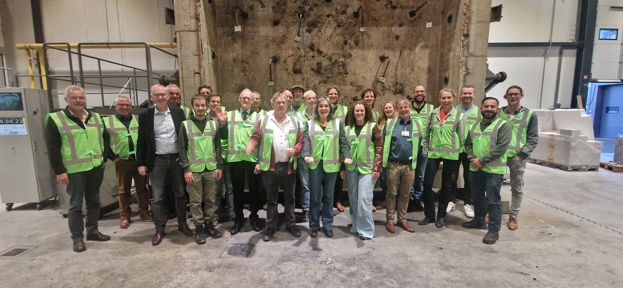 Projectbijeenkomst Peutz, laboratorium voor Brandveiligheid