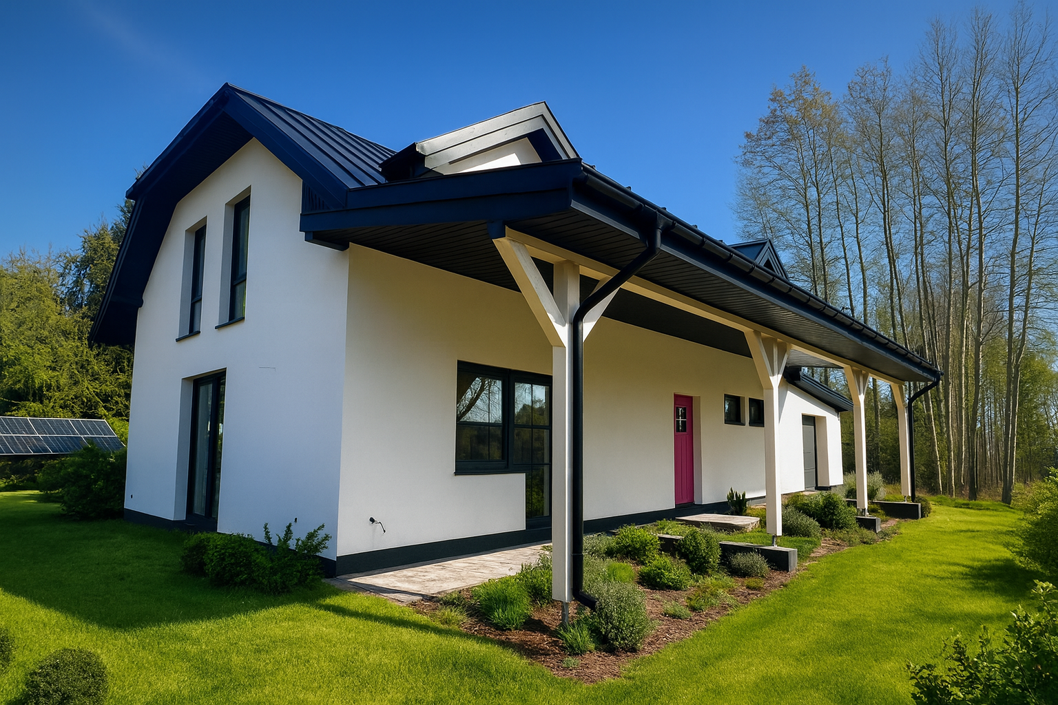 dom prefabrykowany w Skarżysku Kamienna projekt indywidualny