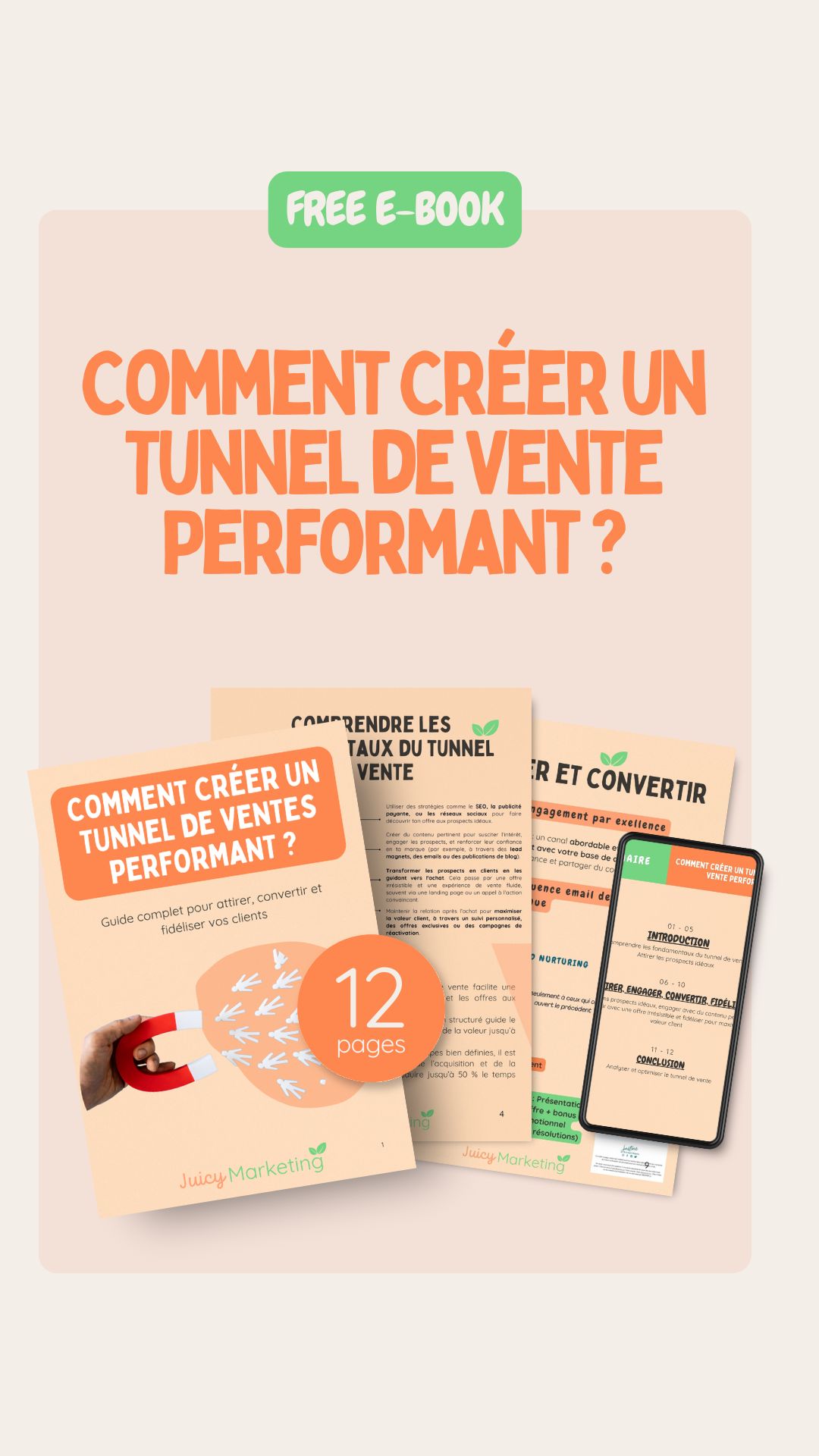 Ebook tunnel de ventes