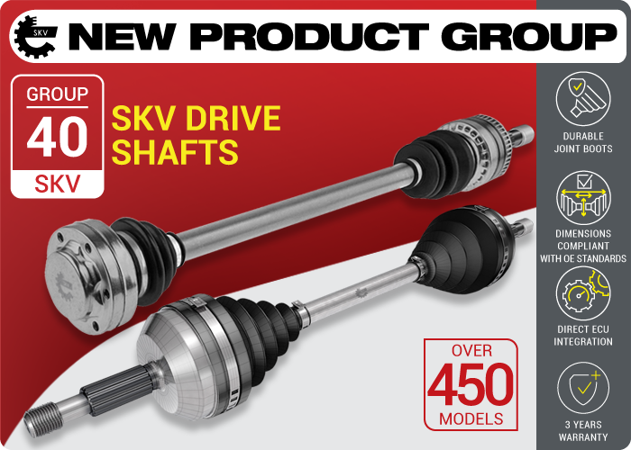 Graphic: SKV Drive shafts