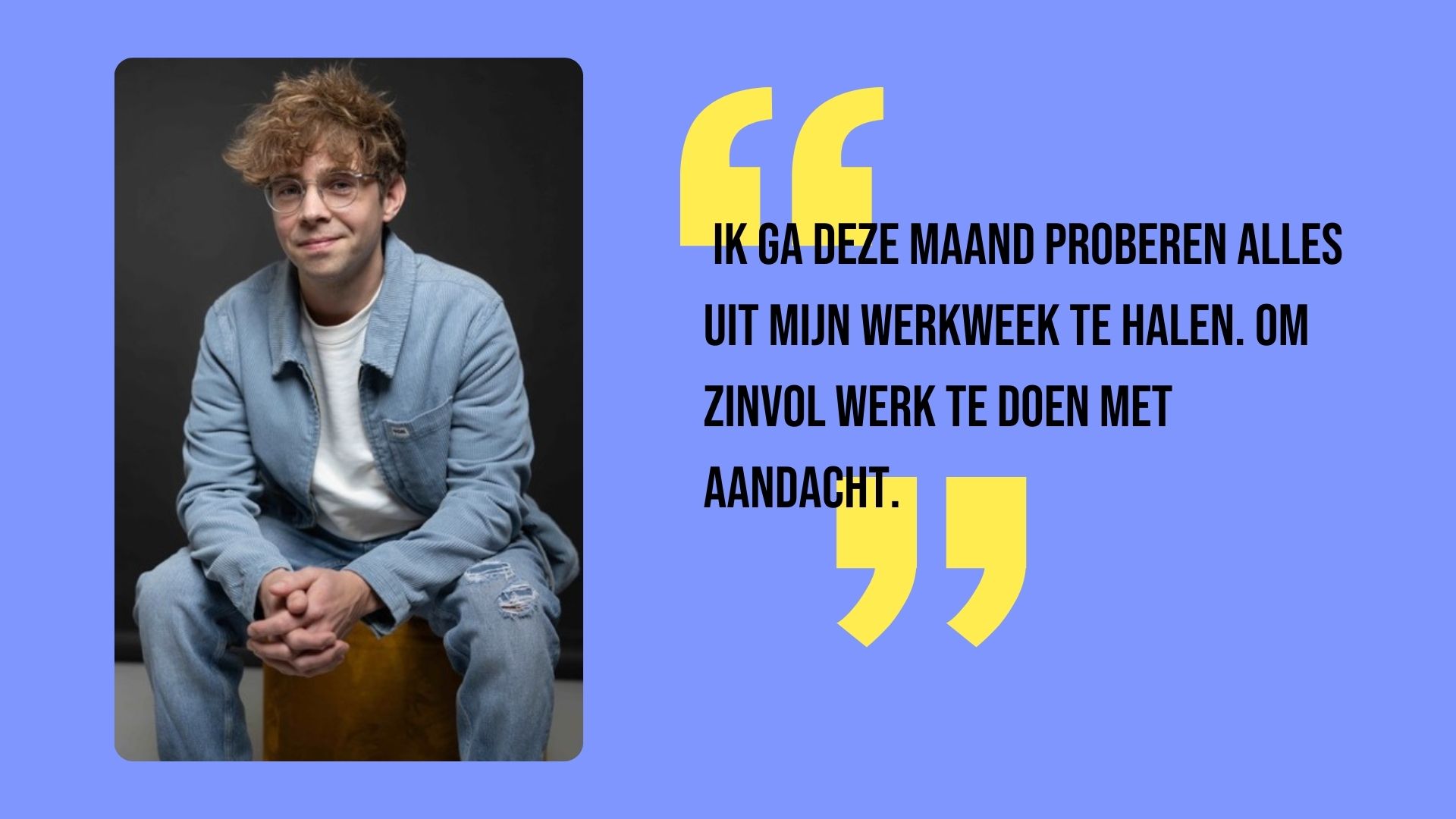 Laat je deze maand eens niet afleiden
