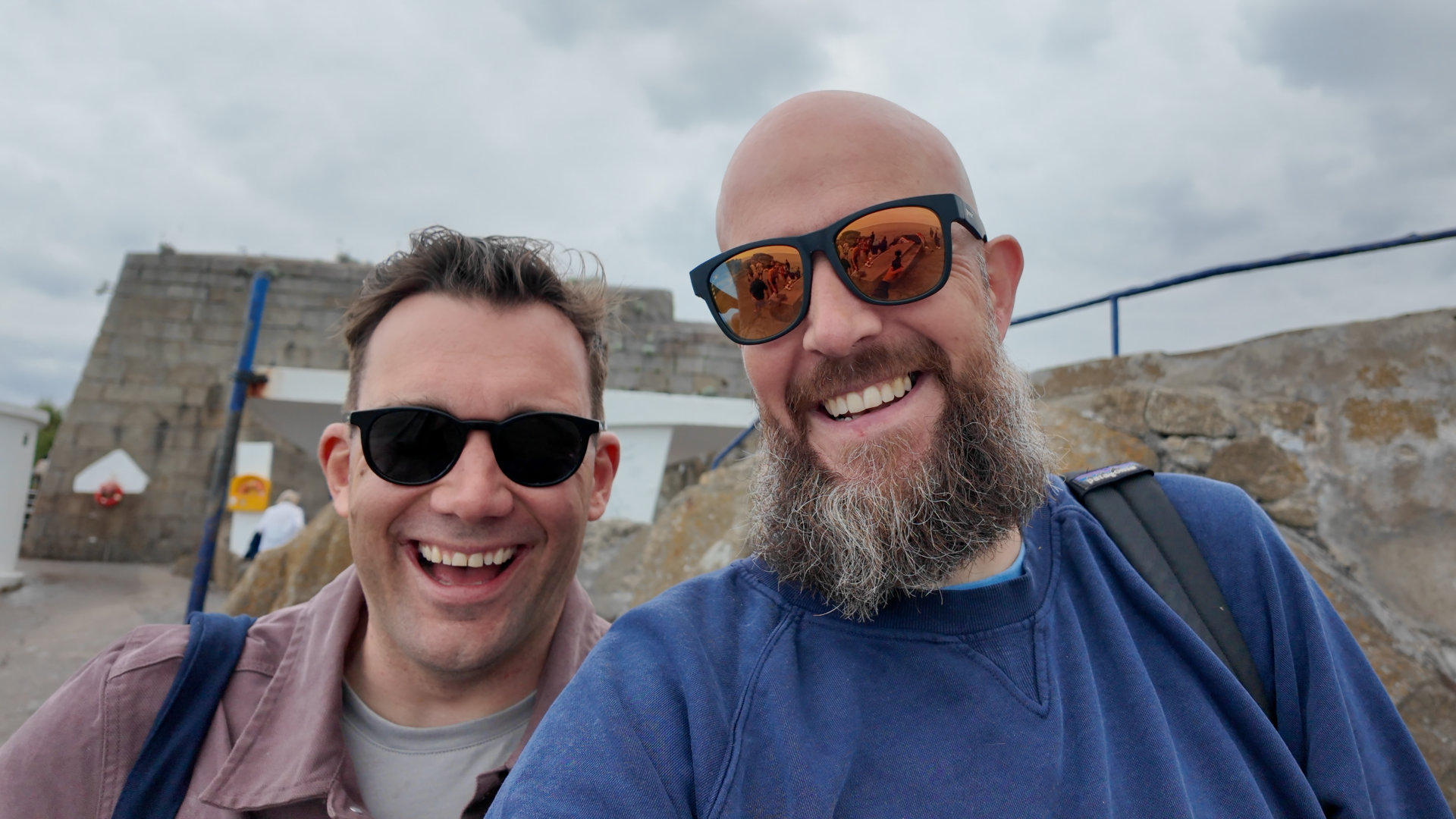 Roly and Barnaby together in Dublin