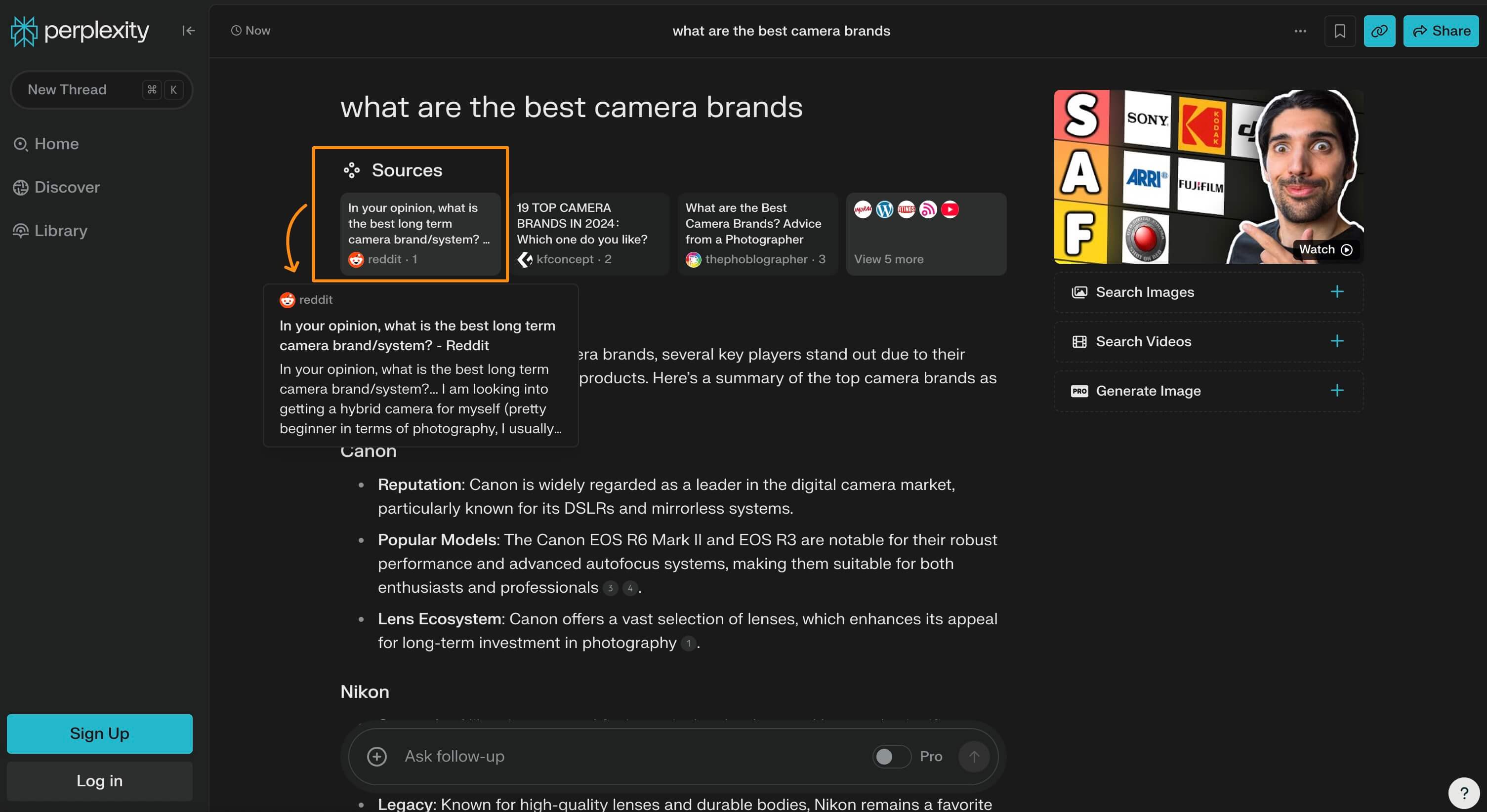 ChatGPT citing Reddit