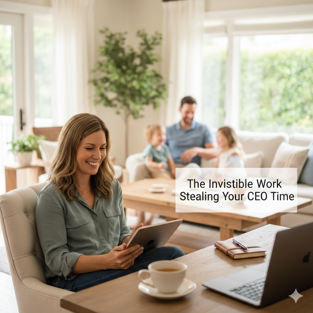 The Invisible Work Stealing Your CEO Time: 7 Back-Office Tasks You Should Never Do After 150k
