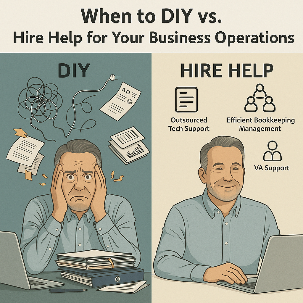 Stop Drowning In Tasks: When to DIY and When to Wisely Delegate