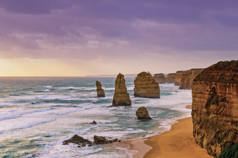 image of a cliff and ocean in New Zealand