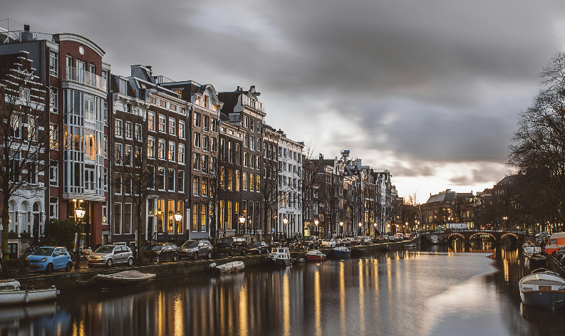 Canal in Amsterdam
