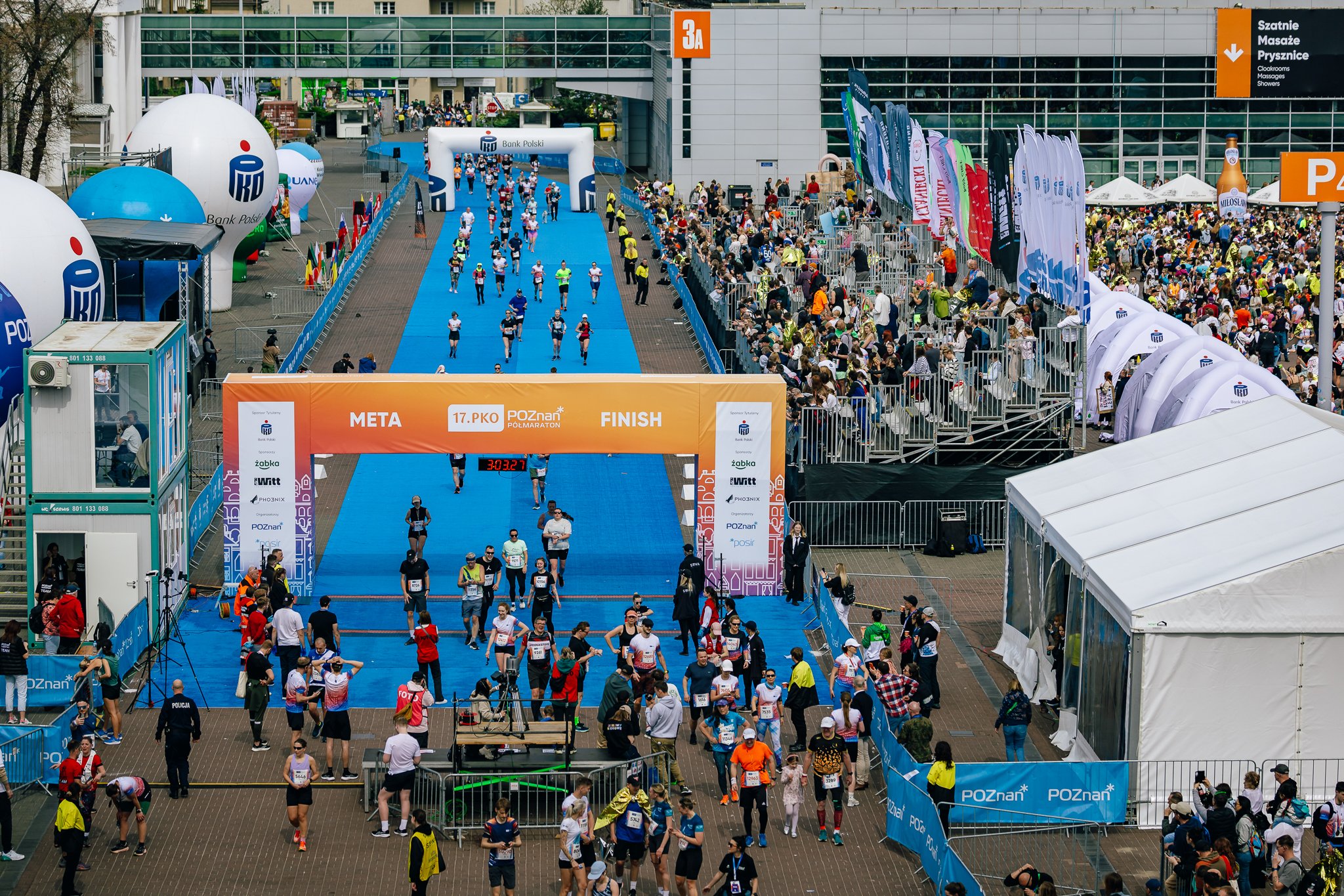 Ruszyły zapisy na 18. Poznań Półmaraton! 3 Meta 17. PKO Poznań Półmaratonu.