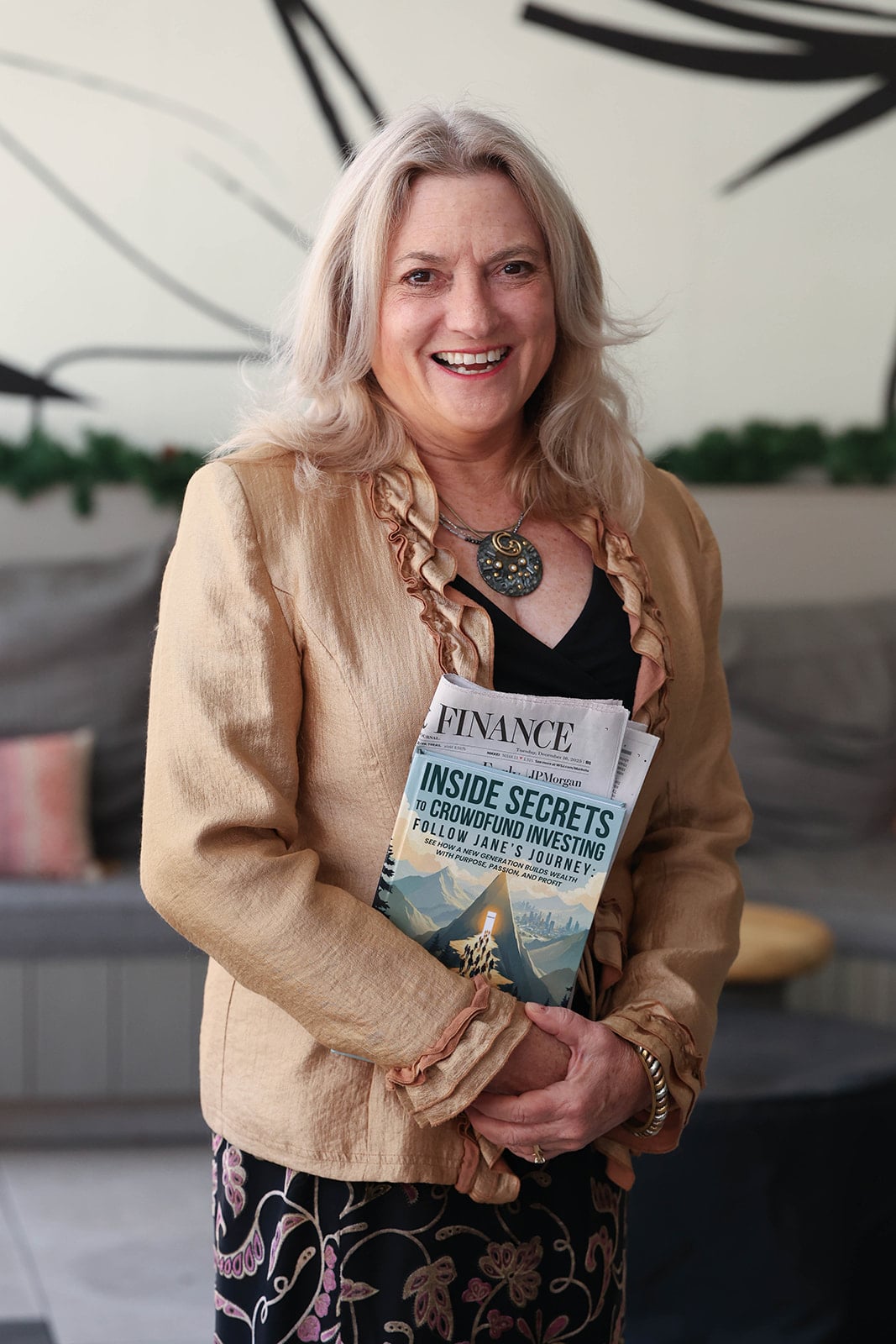 Karen Rands business pose showing authority and expertise