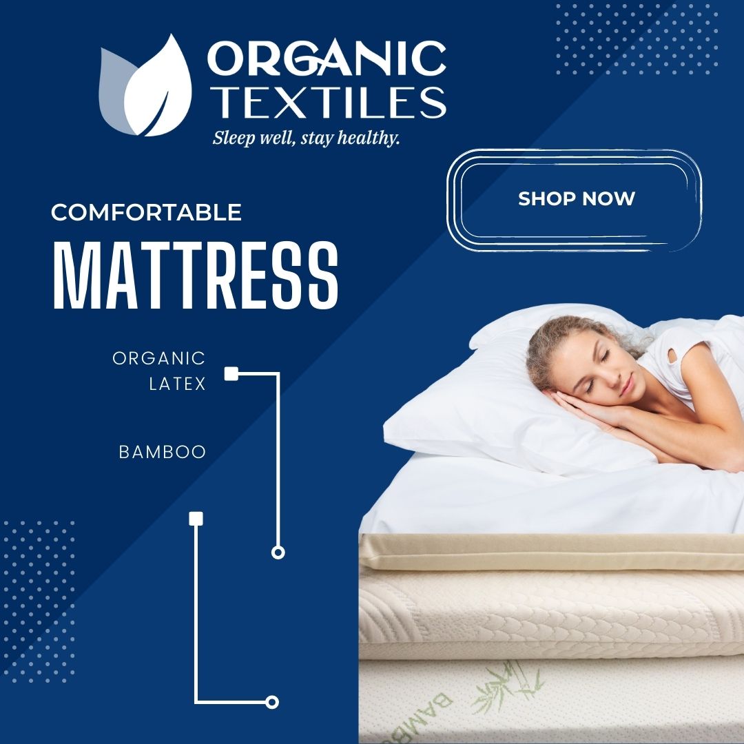 Organic Cotton Pillow GOTS Certified