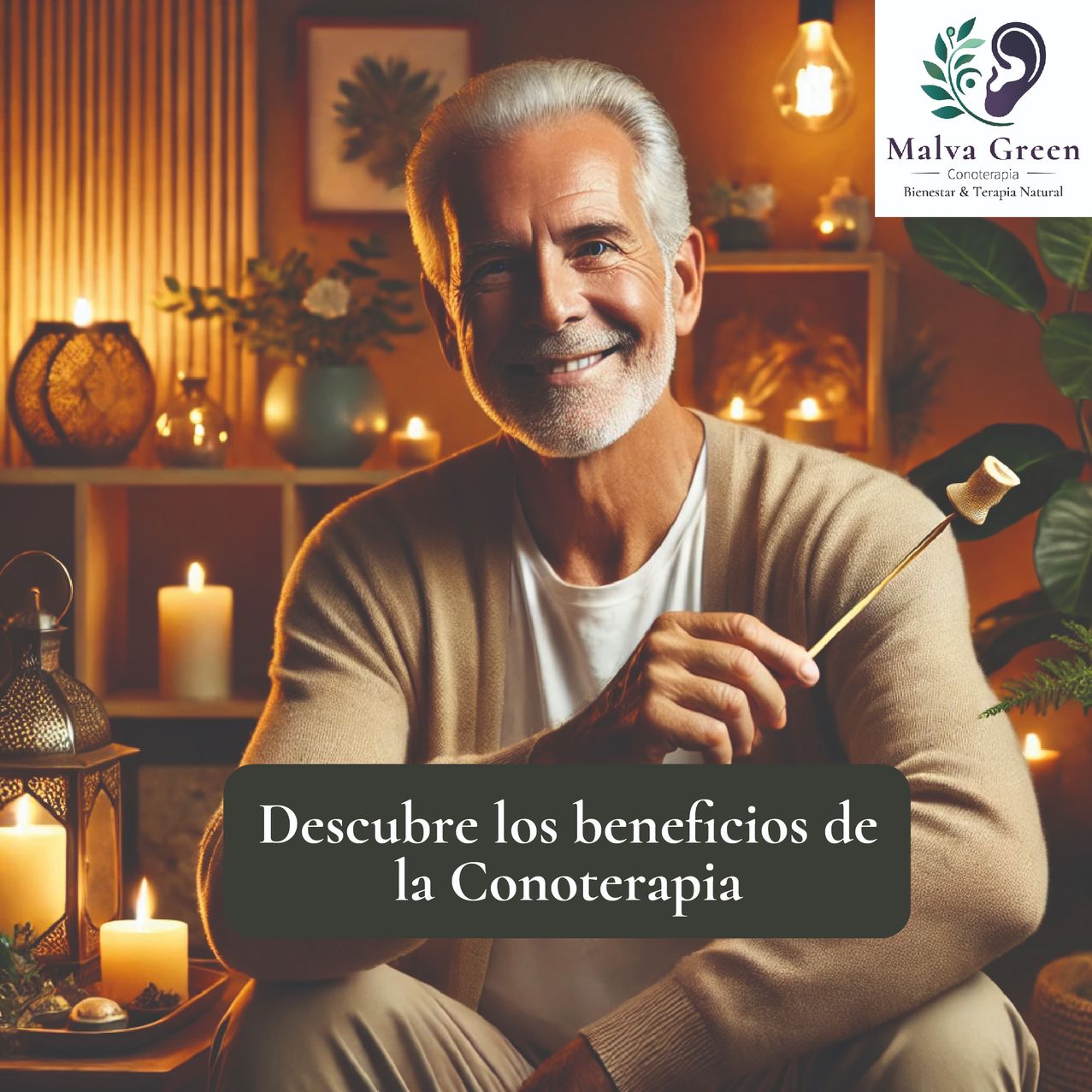 🌿✨ Historias que Inspiran: La Transformación de Don Jaime con la Conoterapia ✨🌿