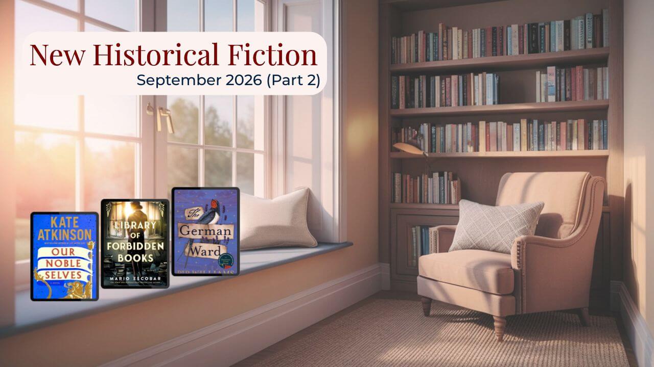 New Historical Fiction Books – September 2026 (Part 2)