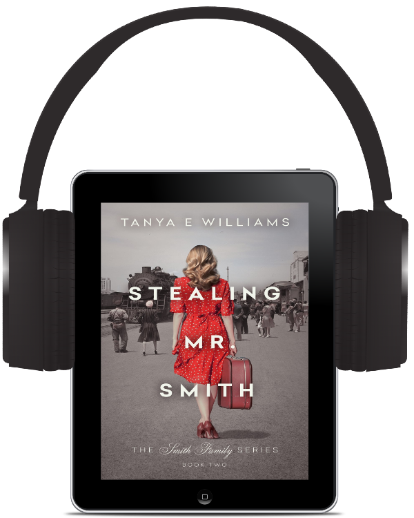 Stealing Mr. Smith by Tanya E Williams, an audiobook historical women's fiction set in the American midwest in the 1940s