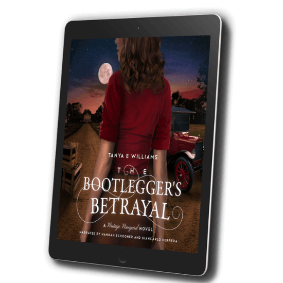 The Bootlegger's Betrayal - An eBook Vintage Vineyard Novel by Tanya E Williams, set in Prohibition era Nevada