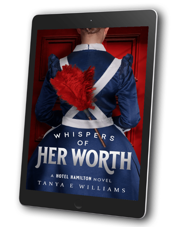 Whispers of Her Worth by Tanya E Williams, an eBook historical women’s fiction novel set in 1920s Vancouver