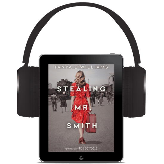 Stealing Mr. Smith by Tanya E Williams, an audiobook historical women's fiction set in the American midwest in the 1940s