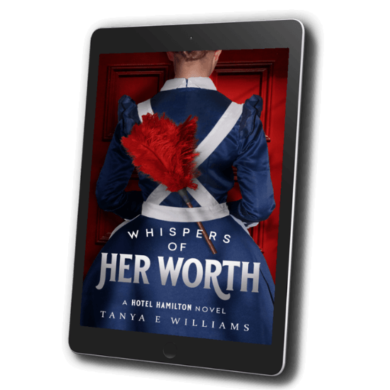Whispers of Her Worth by Tanya E Williams, an eBook historical women’s fiction novel set in 1920s Vancouver