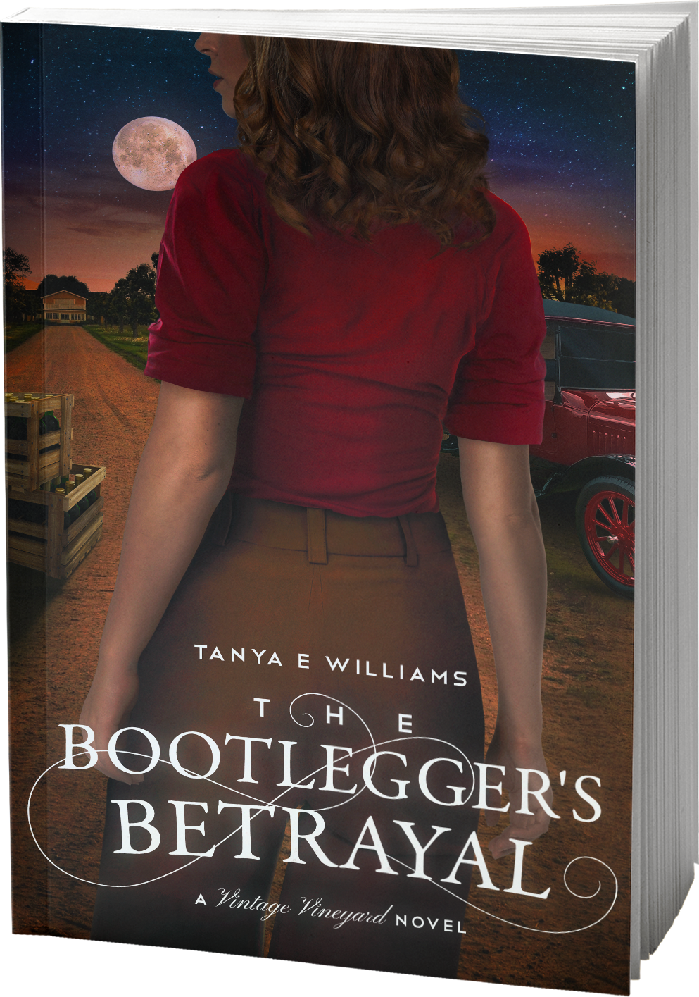 The Bootlegger's Betrayal - A Vintage Vineyard Novel by Tanya E Williams