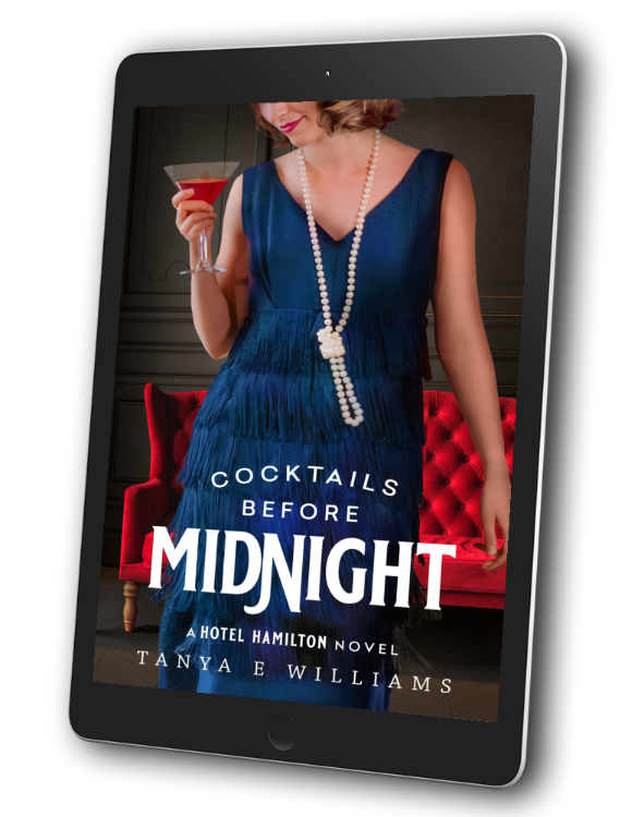 Cocktails Before Midnight by Tanya E Williams, an eBook historical women’s fiction novel set in 1920s Vancouver