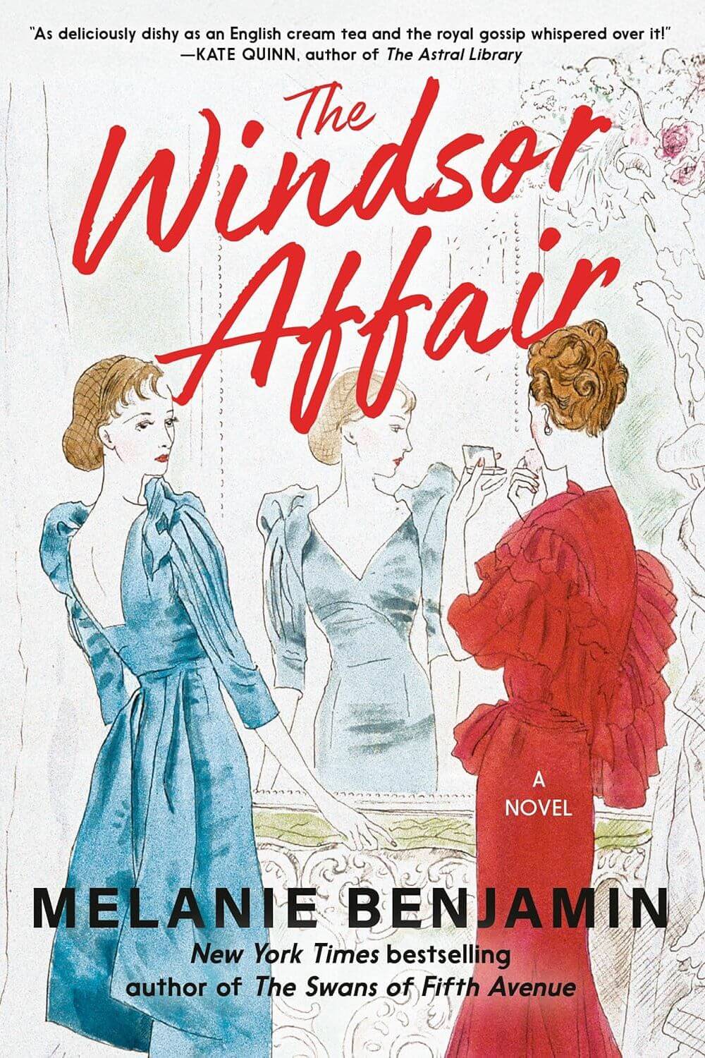 Book cover for The Windsor Affair by Melanie Benjamin